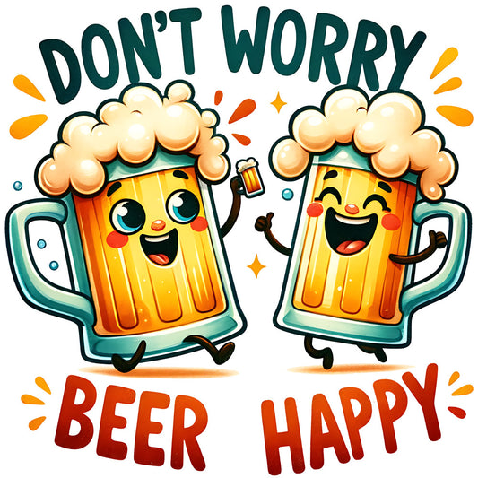 Funny Beer Quote Fabric Panel 8