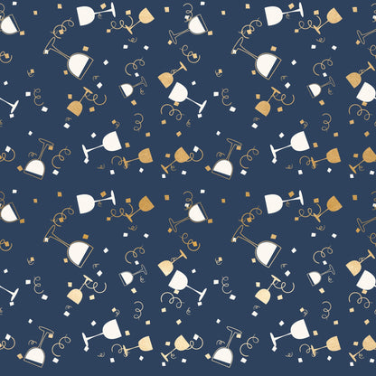 Gilded Marigold Pattern 4 Minky Fabric