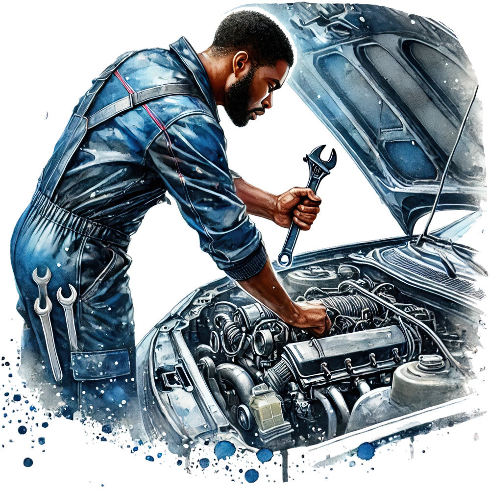 Mechanics Fabric Panel 8