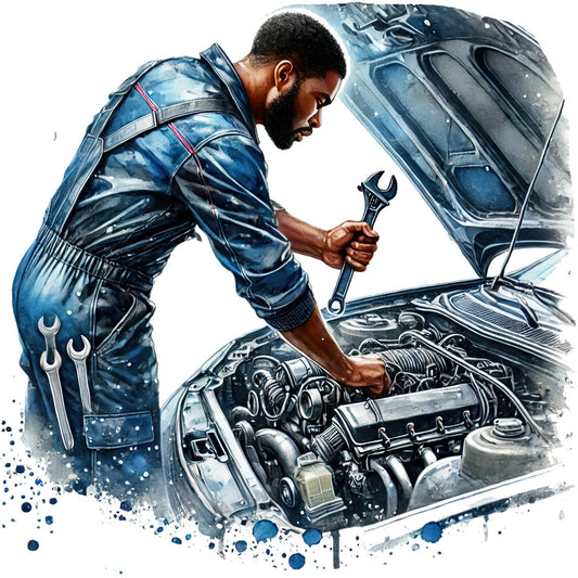 Mechanics Fabric Panel 8