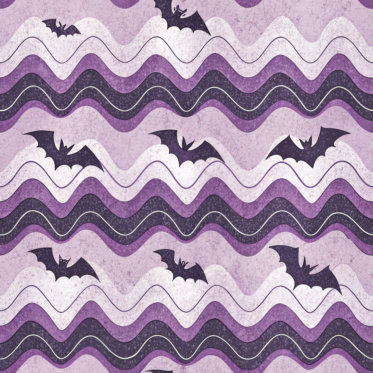 Retro Halloween Pattern 7 Quilting Cotton Fabric
