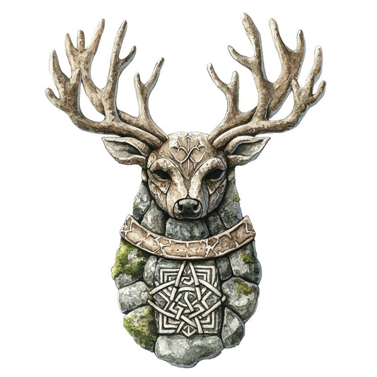 Nordic Totems Fabric Panel 24