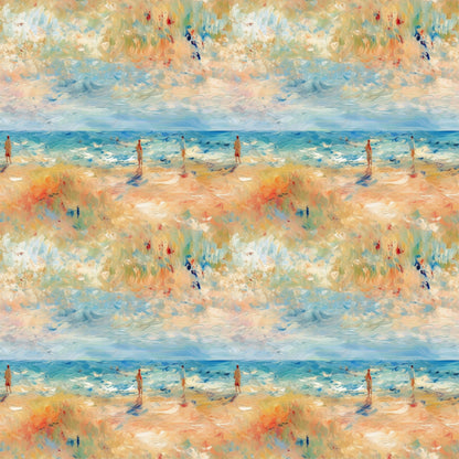 Monet Inspired Art Pattern 10 Quilting Cotton Fabric