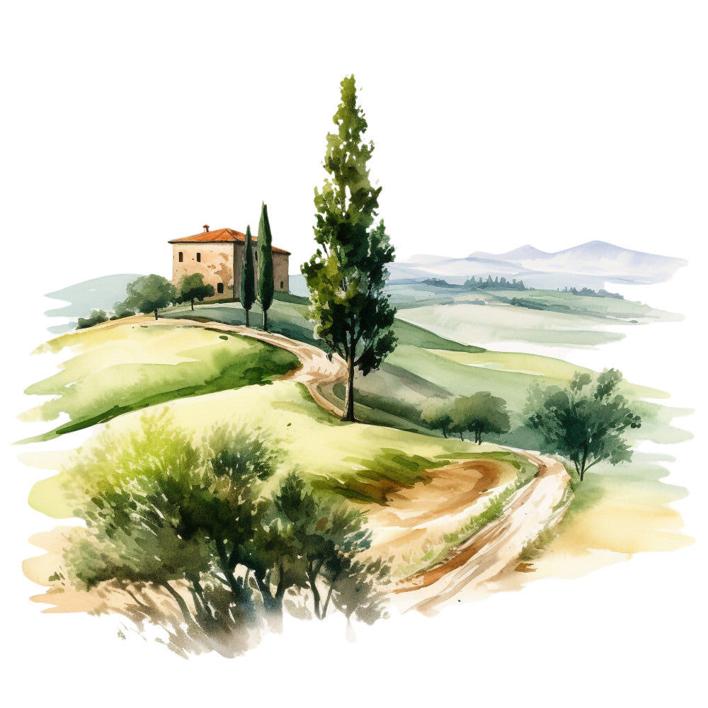 Welcome to Italy Fabric Panel 28