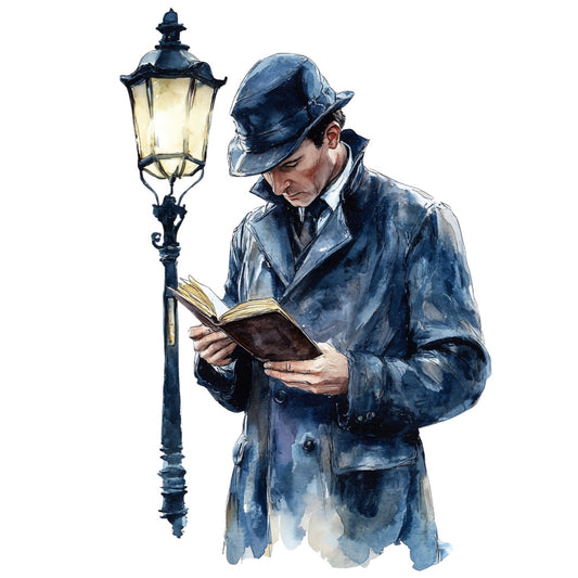 Sherlock Holmes Fabric Panel 8