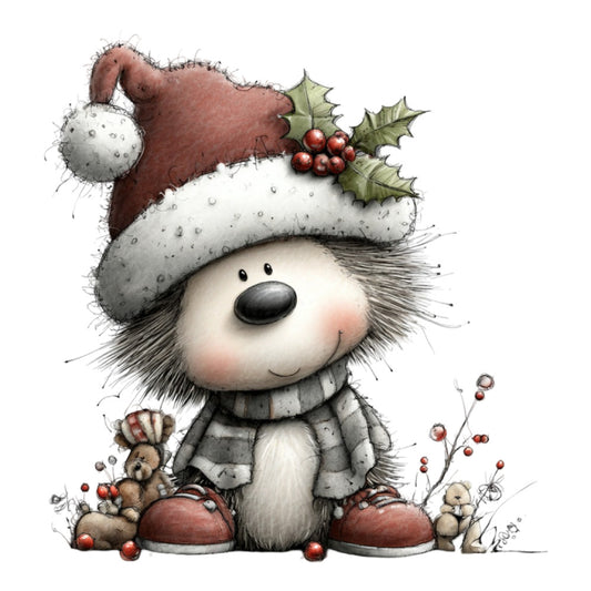 1st Whimsical Christmas Fabric Panel 100