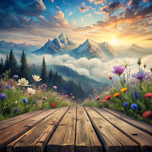 Yellowstone Landscape Fabric Panel 5