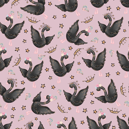Sweet Ballerina Pattern 4 Quilting Cotton Fabric