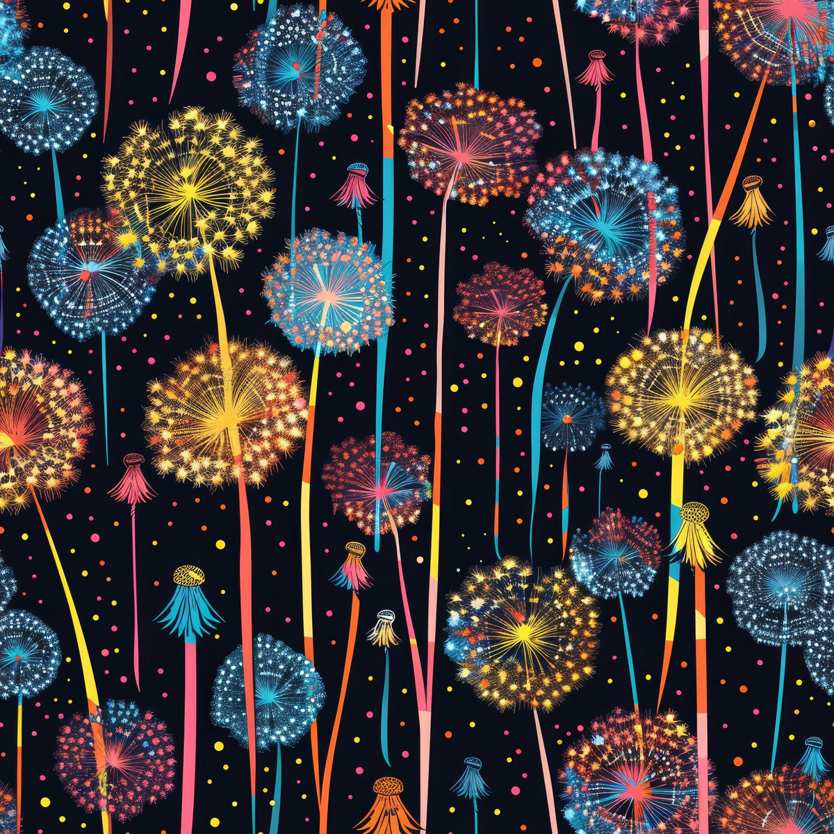 Starlit Wishes Pattern 1 Minky Fabric