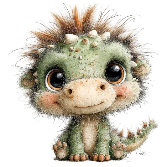 sage green, cream, tan, brown, golden brown, orange, black, whimsical, cute, adorable, cactus, succulent, animal, creature, fantasy, children's, playful, nature-inspired, baby, nursery, quirky, illustrative, friendly, smiling character, spiky, desert plant, magical creature, kid-friendly, storybook, woodland