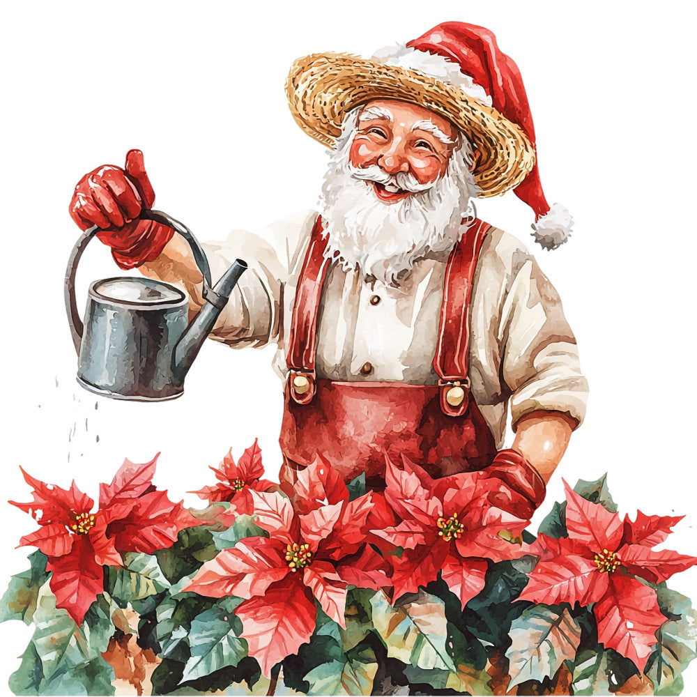 Santas Day Off Fabric Panel 4