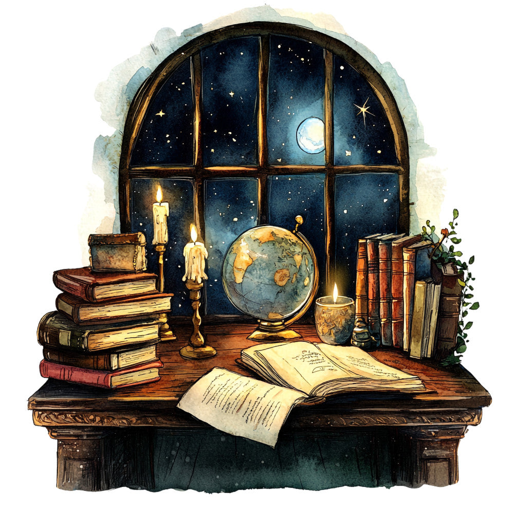 Wizard School Fabric Panel 33