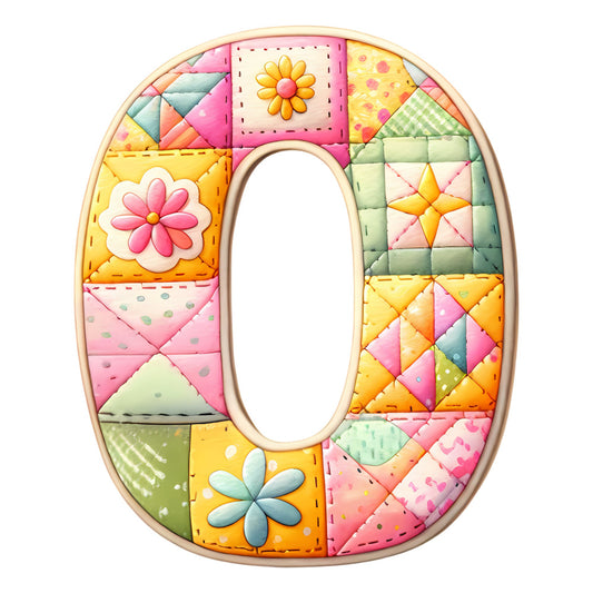 pastel pink, soft yellow, sage green, cream, coral, quilted, patchwork, floral, geometric, flowers, daisy, stars, diamond pattern, gingham, polka dots, whimsical, playful, cheerful, children's, nursery, baby quilt, spring, cute, colorful, embroidered details, stitched accents, soft pastels, sweet, cheerful design