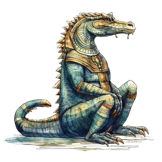 Mythological Creatures Fabric Panel 3