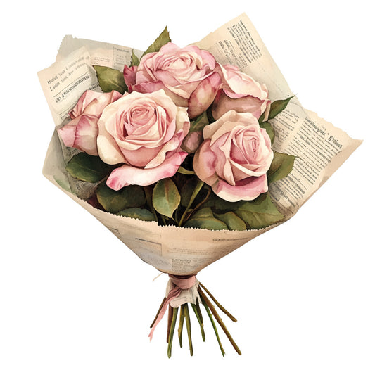 Vintage Garden Fabric Panel 18