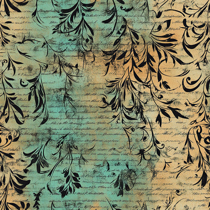Gothic Fairytale Pattern 12 Minky Fabric
