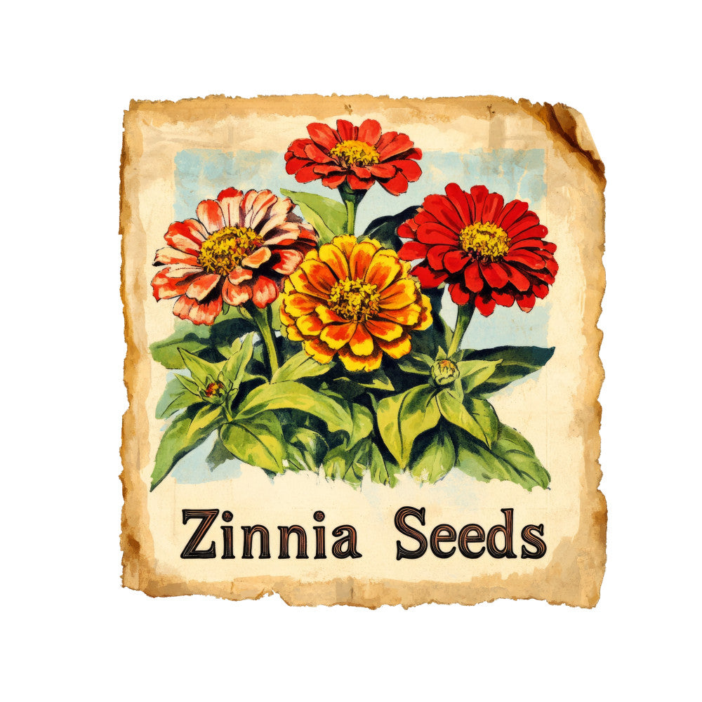 Vintage Seed Packet Fabric Panel 12