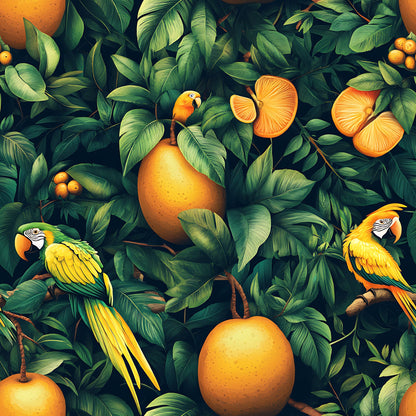 Mango In The Wild Pattern 3 Quilting Cotton Fabric