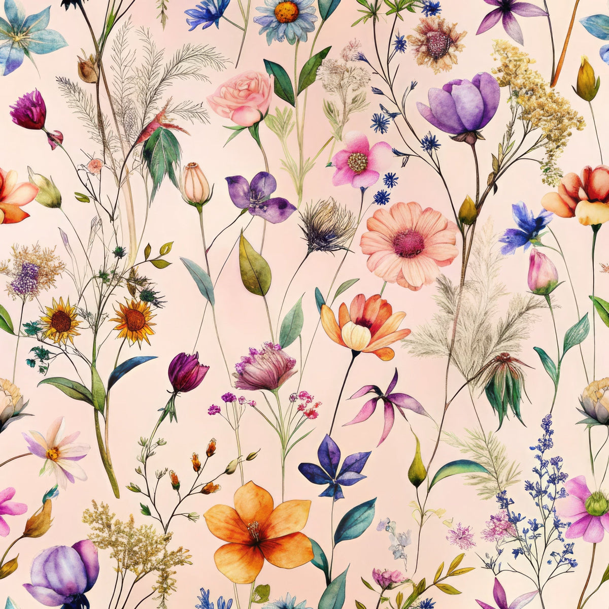 Petal Reverie Pattern 8 Minky Fabric