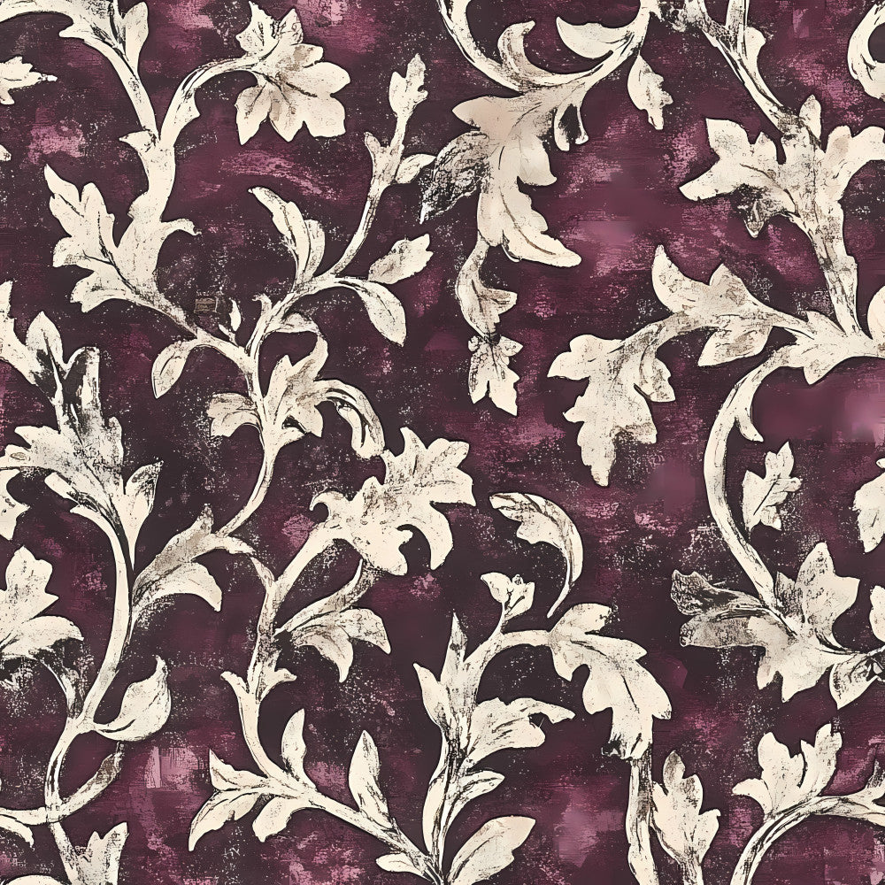 Midnight Harvest Garden Pattern 16 Minky Fabric