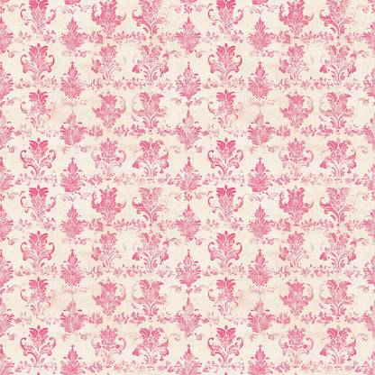 Vintage Pink Patterns Pattern 7 Quilting Cotton Fabric