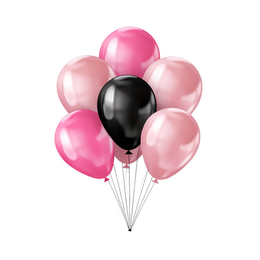Party Balloons Fabric Panel 25