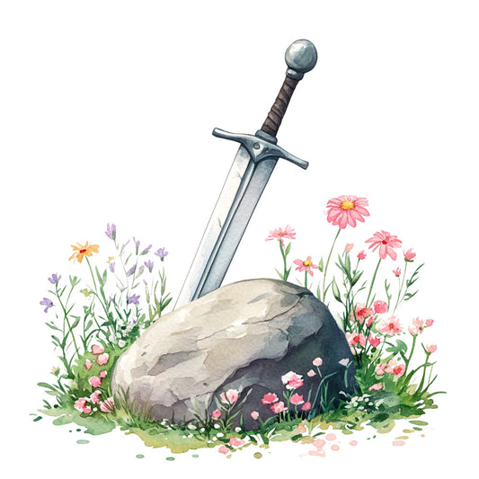 Cute Knight Fabric Panel 13