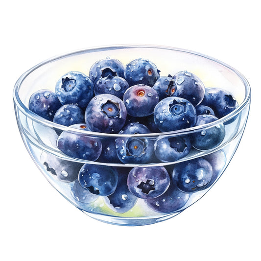 Blueberry Gardens Fabric Panel 15