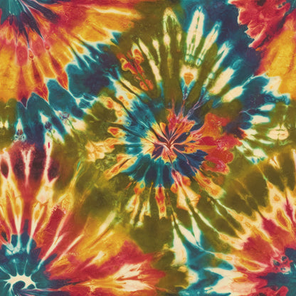 Psychedelic Swirl Pattern 3 Minky Fabric