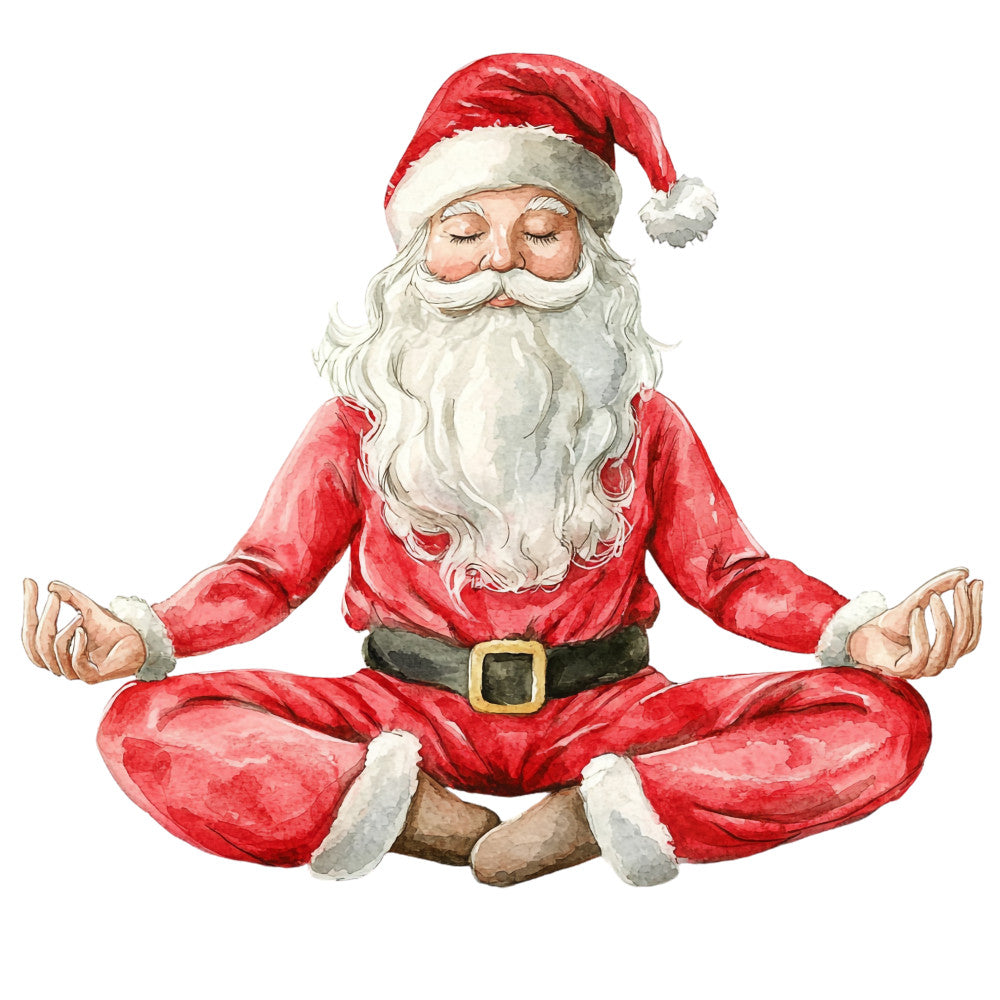 Santas Day Off Fabric Panel 5