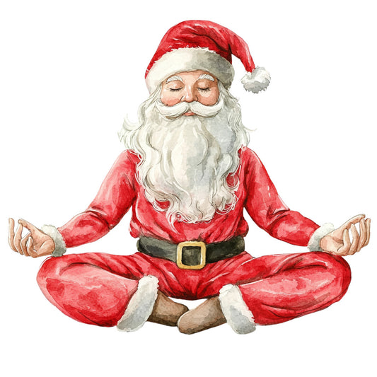 Santas Day Off Fabric Panel 5