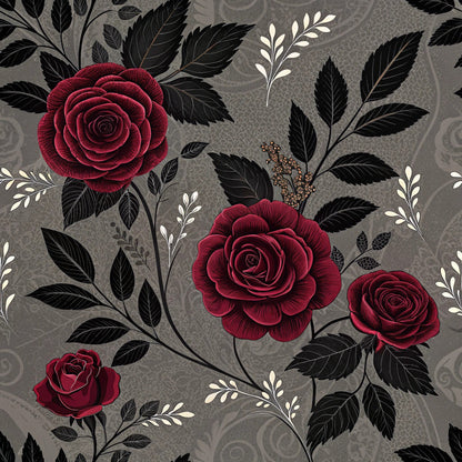 Velvet Rose Reverie Pattern 22 Minky Fabric