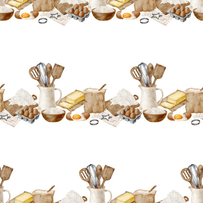 Rustic Bakehouse Pattern 1 Minky Fabric