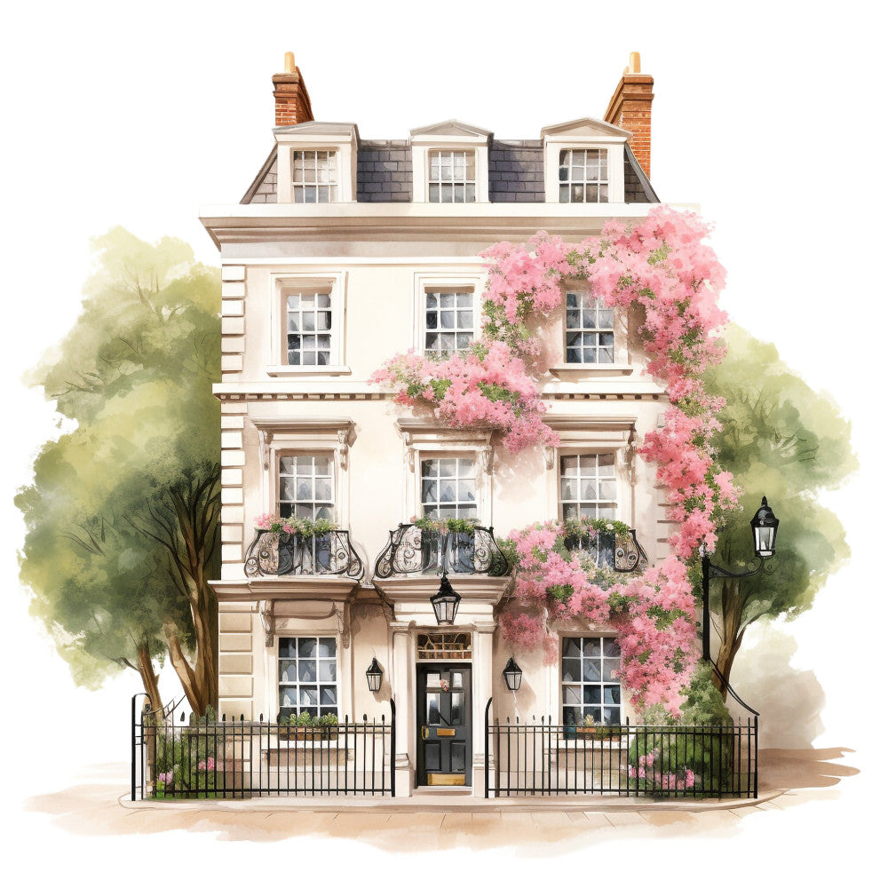 Regency Era Fabric Panel 25