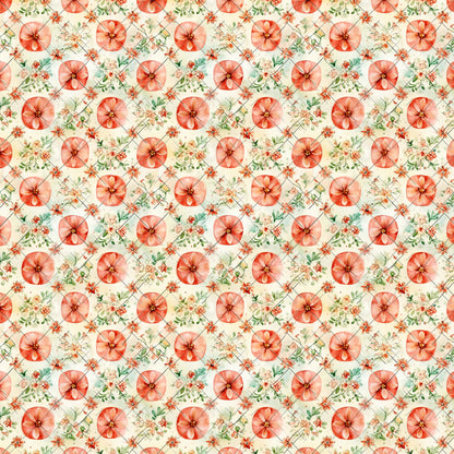 Shabby Rustique Pattern 6 Quilting Cotton Fabric
