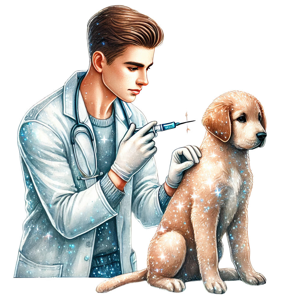 Veterinary Clinic Fabric Panel 17