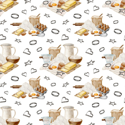 Rustic Bakehouse Pattern 5 Minky Fabric