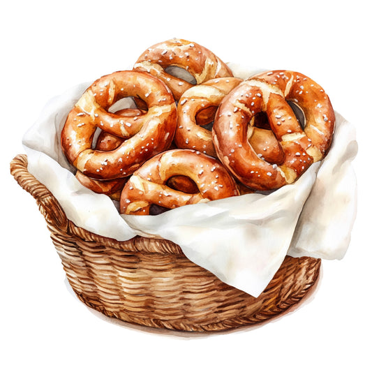 Watercolor Oktoberfest Fabric Panel 30