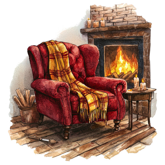 Wizard School Fabric Panel 23