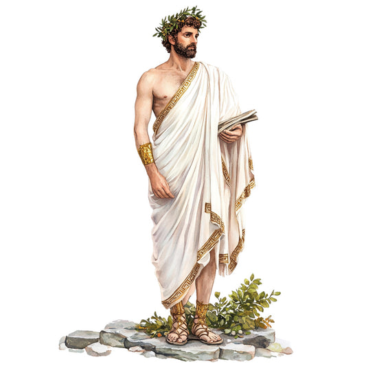 Ancient Greece Fabric Panel 13