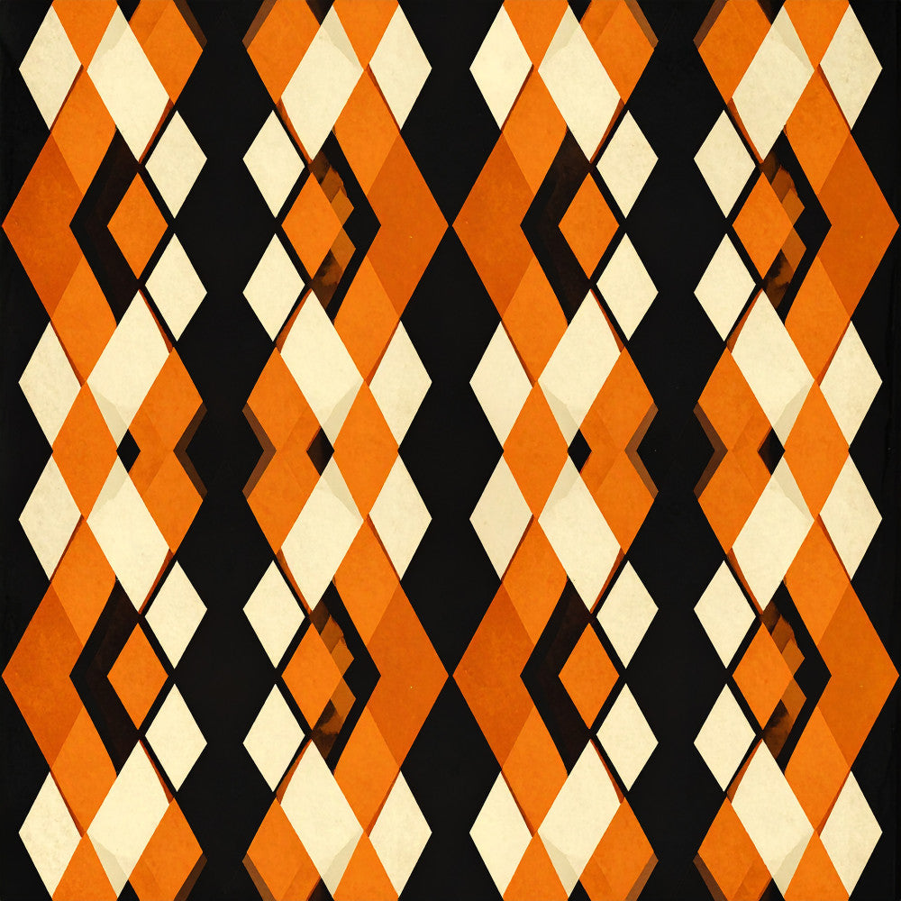 Pumpkin Moon Parade Pattern 6 Minky Fabric