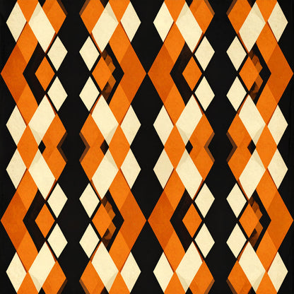 Pumpkin Moon Parade Pattern 6 Minky Fabric
