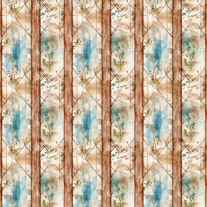 Cottage Harvest Pattern 3 Minky Fabric