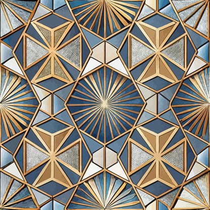 Art Deco Pattern 41 Quilting Cotton Fabric
