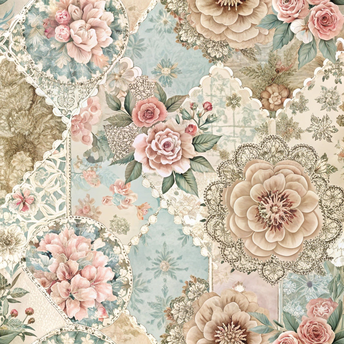 Quilted Daisies Pattern 24 Minky Fabric
