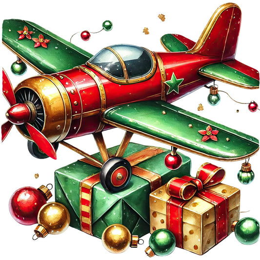 Christmas Toys Fabric Panel 42