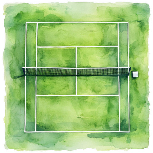 tennis court, sports, lime green, sage green, light green, watercolor, abstract, geometric, athletic, recreation, leisure, modern, contemporary, green ombre, hand painted, textured, sports themed, court design, net pattern, grass green, spring, summer, active lifestyle, outdoor sports, minimalist, nature inspired, watercolor wash