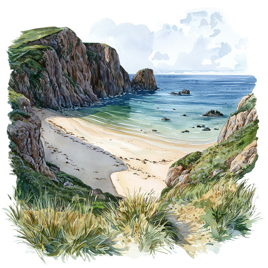 Landscapes of Scotland Fabric Panel 2