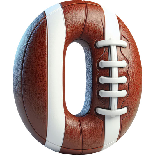 Football Alphabet Fabric Panel 35