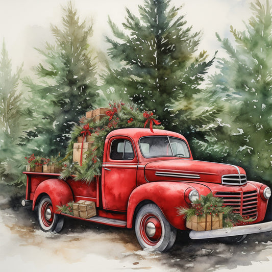 A Country Christmas Fabric Panel 8